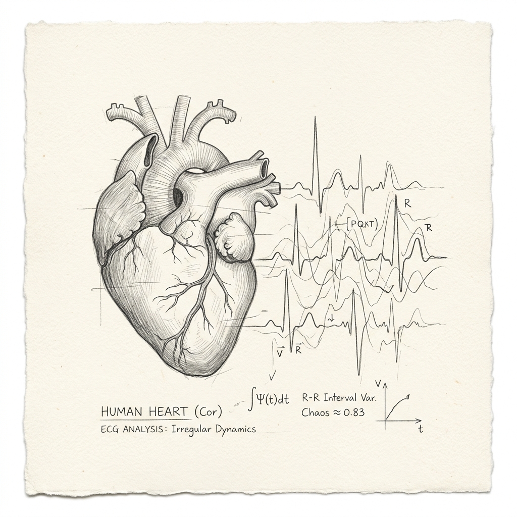 Sağlıklı Bir Kalbin Kaotik Ritmik EKG Analizi