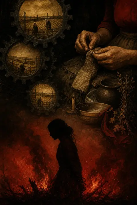 Caliban ve Cadı kapağı
