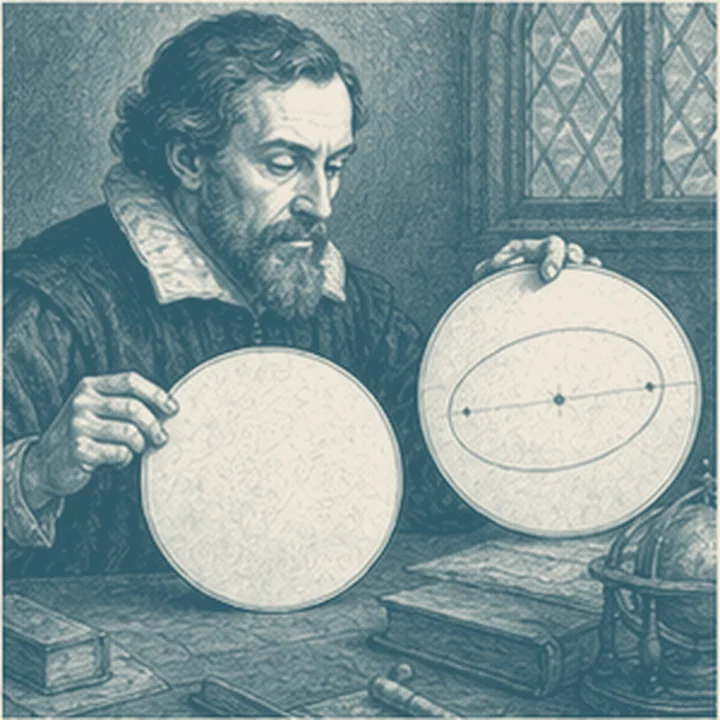 Kepler güzel çemberi değil, inatçı veriyi seçti; elips gerçeğin küçük uyumsuzlukta saklanabileceğini gösterdi.