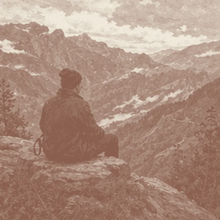 Schopenhauer ve istemeden mola düşüncesini hatırlatan simgesel bölüm resmi.