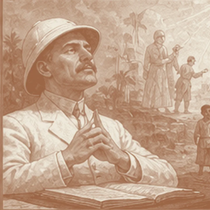 Kipling ve hizmet görevi düşüncesini hatırlatan simgesel bölüm resmi.