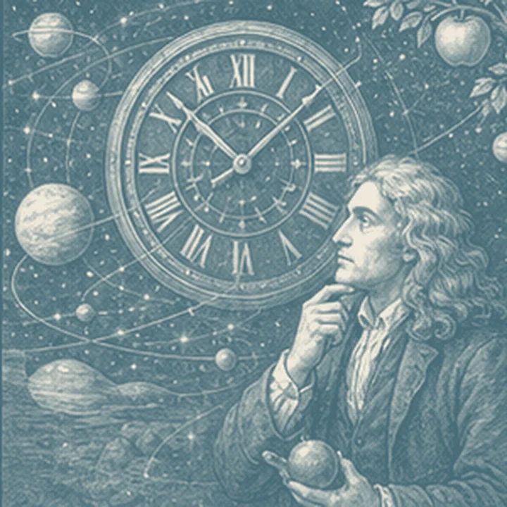Newton'un görünmez kutusu düşüncesini hatırlatan simgesel bölüm resmi.