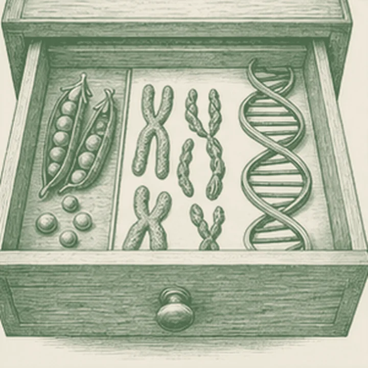 Darwin'in eksik bıraktığı kalıtım çekmecesini Mendel, DNA ve popülasyon genetiği doldurdu.